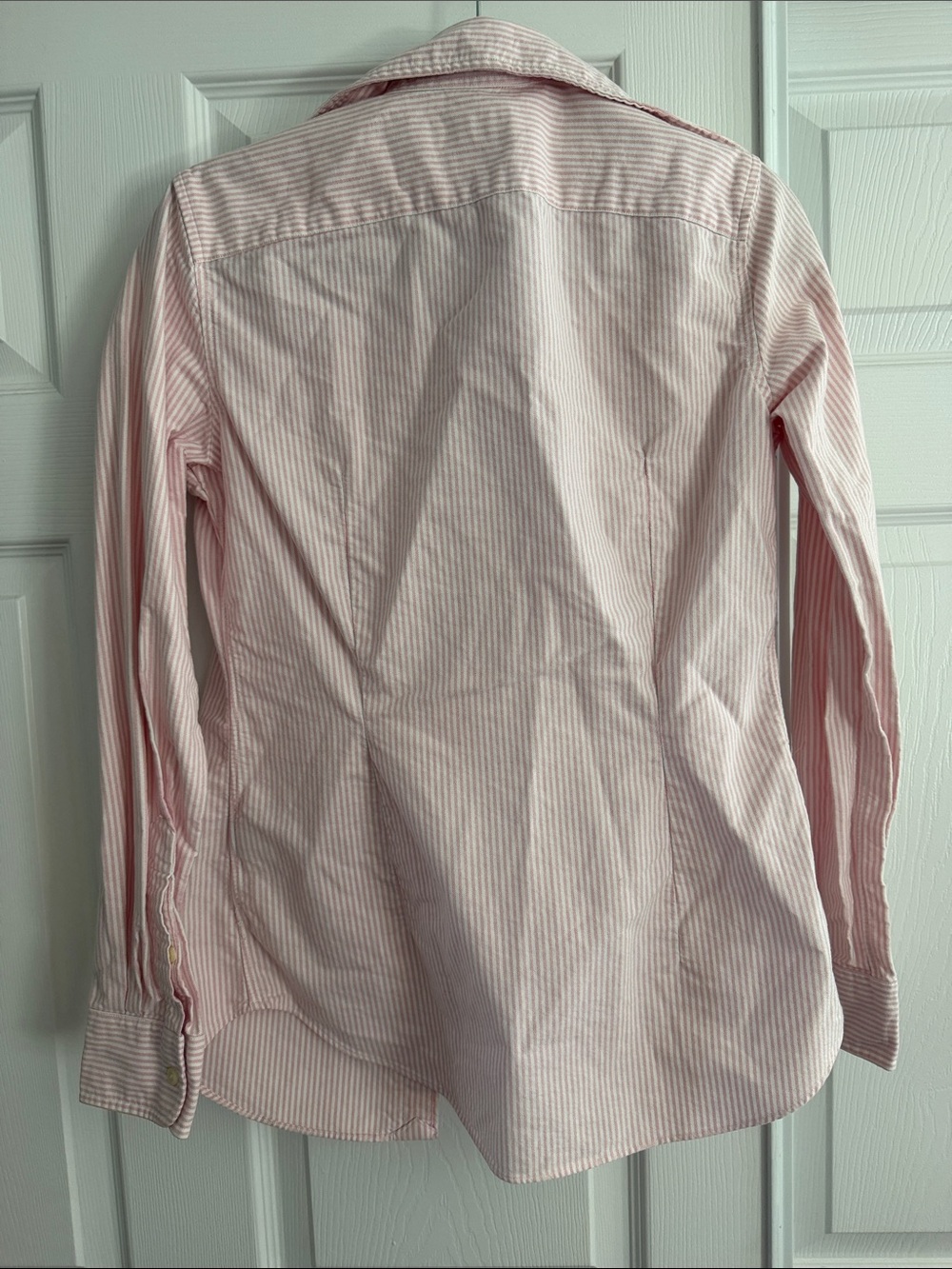 Ralph Lauren Light Pink Striped Men's Dress Shirt - Picture 4 of 4